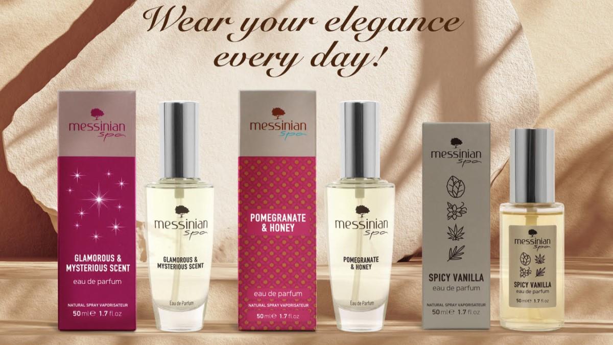 Messinian Spa προστέθηκαν για πρώτη φορά 3 φανταστικά eau de parfum!